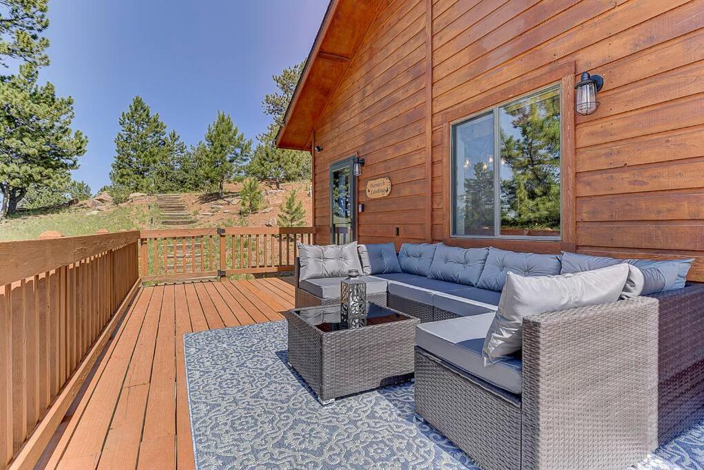 Monarch Landing, A Cozy Cabin W/360 Mountain Views Cripple Creek Exterior foto