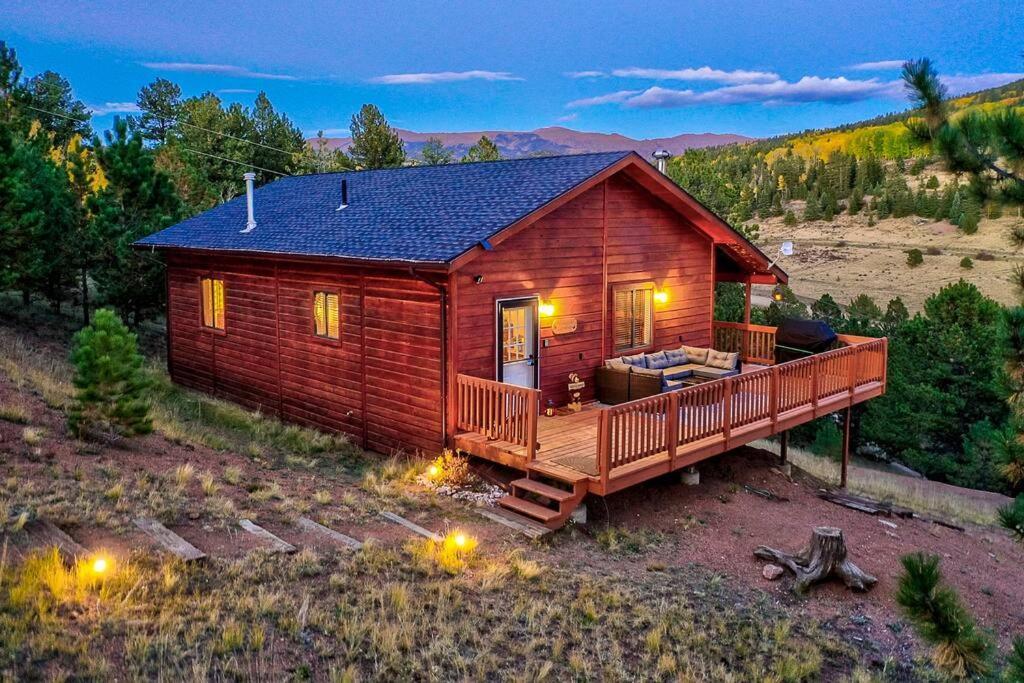 Monarch Landing, A Cozy Cabin W/360 Mountain Views Cripple Creek Exterior foto